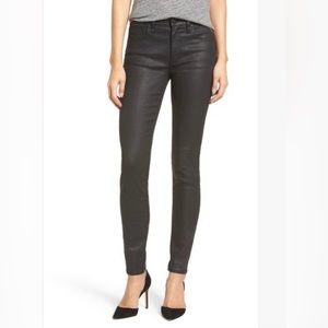 Madewell Coated Black Denim